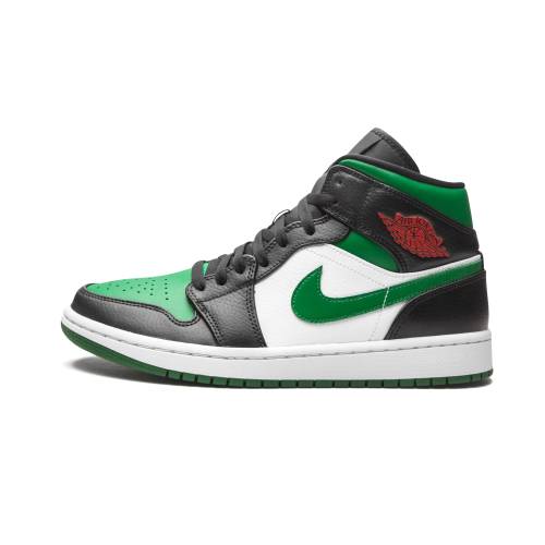 ナイキ ジョーダン ミッド エアジョーダン \"GREEN TOE\"" スニーカー メンズ JORDAN AIR 1 MID 554724 067 /"