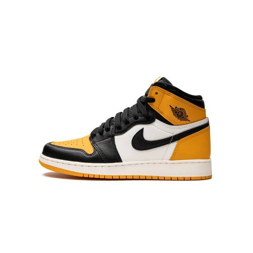 ナイキ ジョーダン エアジョーダン \"YELLOW TOE\"" 御坊っちゃん キッズ JORDAN AIR 1 GS 575441 711 / もの言う花 マタニティ スニーカー"
