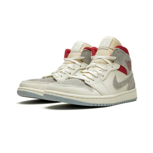 ジョーダン Jordan スニーカー靴 エア ナイキ Jordan Anniversary スニーカー 1 ミッド Prm Sneakersnstuff Jordan Air Mid th Sail Wolf Greygym Redwhite メンズ スニーカー スニケスファッションブランド カジュアル ファッション スニーカー