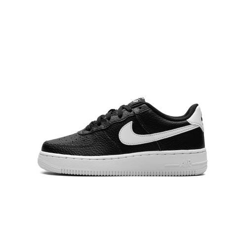 ナイキ 空軍 \"BLACK WHITE\"" 御坊っちゃん キッズ NIKE AIR FORCE 1 GS / CT3839 002 もの言う花 マタニティ スニーカー"