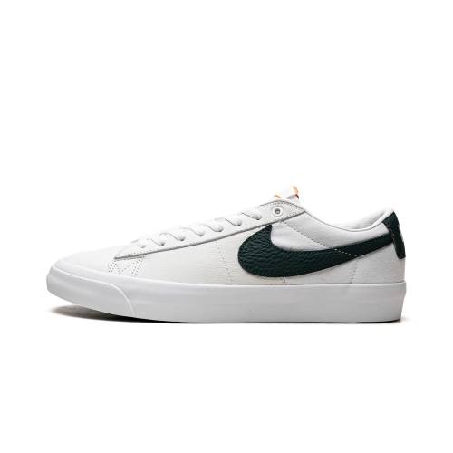 ナイキ エスビー 望遠レンズ ブレイザー 白いこと 白いこと 労働者階級 \"ORANGE GREEN\"" スニーカー メンズ NIKE SB ZOOM BLAZER LOW GT LABEL - WHITE / PRO"