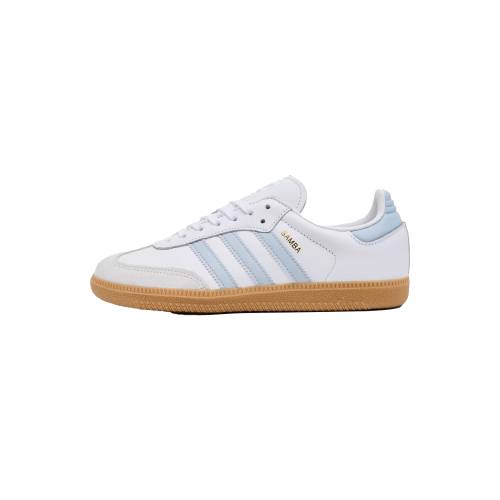 アディダス サンバ 青味 青み \"WHITE GUM\"" 御坊っちゃん キッズ ADIDAS SAMBA OG J GS HALO BLUE JS1752 / もの言う花 マタニティ スニーカー"