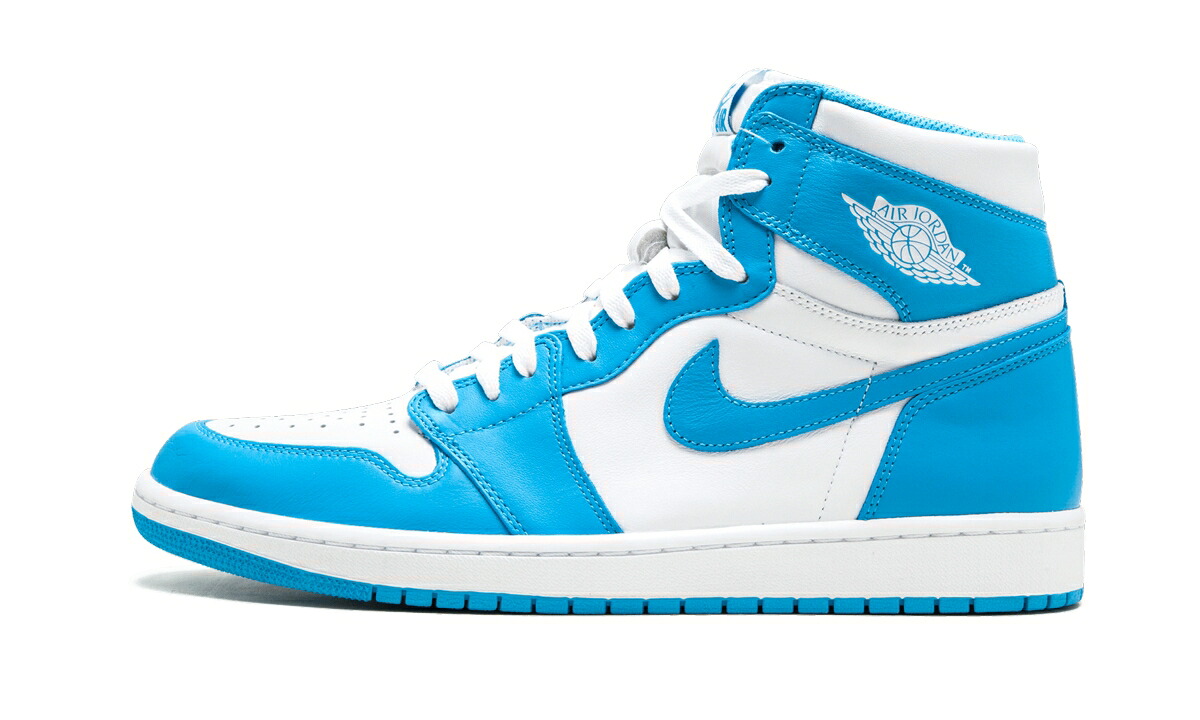ナイキ ジョーダン 御機嫌 エアジョーダン \"UNC\"" スニーカー メンズ JORDAN AIR 1 RETRO HIGH OG 555088 117 /"