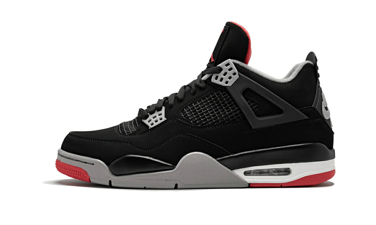 ナイキ ジョーダン エアジョーダン \"BRED 2019\"" スニーカー メンズ JORDAN AIR 4 RETRO 308497 060 /"