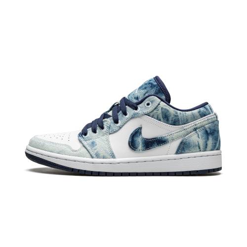 ナイキ ジョーダン エアジョーダン "WASHED DENIM" スニーカー メンズ JORDAN AIR 1 LOW SE CZ8455 100 /｜スニケス