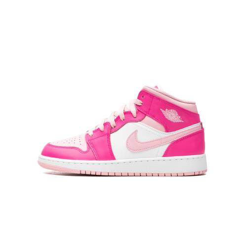 ナイキ ジョーダン ミッド エアジョーダン "FIERCE PINK" ジュニア キッズ JORDAN AIR 1 MID GS FD8780 116 / ベビー マタニティ スニーカー|スニケス
