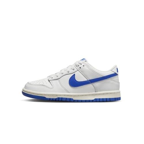 ナイキ ダンク 白色 ホワイト ダンクロー "SUMMIT ROYAL" ジュニア キッズ NIKE DUNK LOW GS WHITE HYPER DH9765 105 / ベビー マタニティ スニーカー｜スニケス