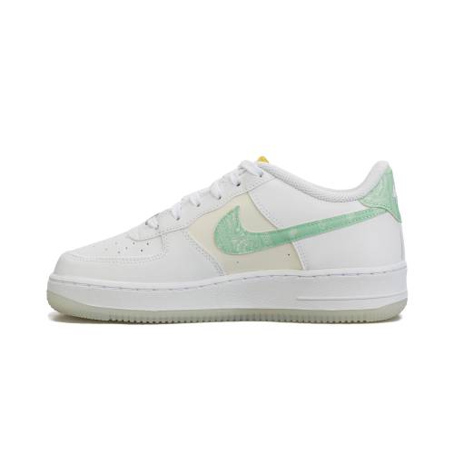 ナイキ 空軍 \"PASTEL PAISLEY\"" 御坊っちゃん キッズ NIKE AIR FORCE 1 LOW LV8 GS FJ7706 131 / もの言う花 マタニティ スニーカー"
