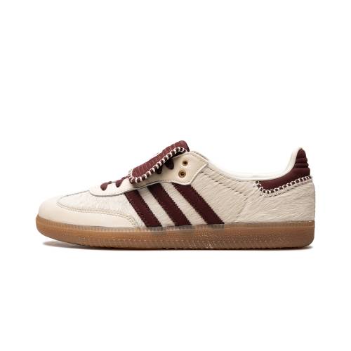 アディダス サンバ 皮膚軟化剤 白いこと 白いこと \"WALES PONY\"" スニーカー メンズ ADIDAS SAMBA BONNER - CREAM WHITE IE0586 /"