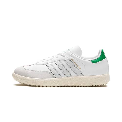 アディダス サンバ ゴルフ 白いこと 白いこと \"KITH GREEN\"" スニーカー メンズ ADIDAS SAMBA GOLF - WHITE / IG5711"