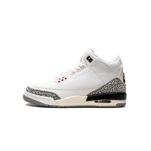 ナイキ ジョーダン 灰色 シメント エアジョーダン \"WHITE 2023\" ジュニア キッズ JORDAN AIR 3 GS CEMENT REIMAGINED DM0967 100 / ベビー マタニティ スニーカー