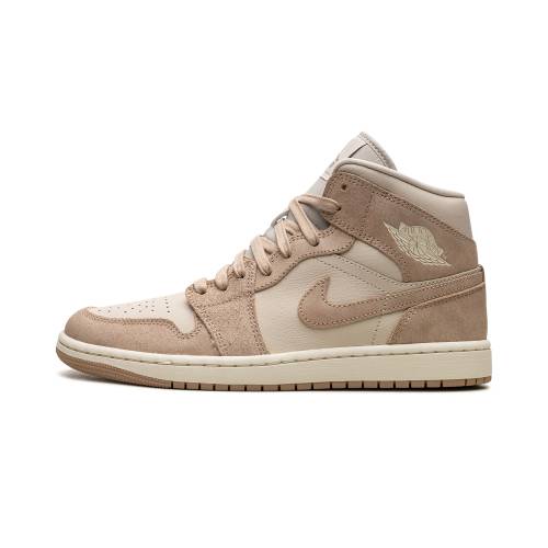 ナイキ ジョーダン ミッド \"LEGEND BROWN\"" スニーカー レディース JORDAN AIR 1 MID SE WMNS LIGHT FJ3448 200 /"