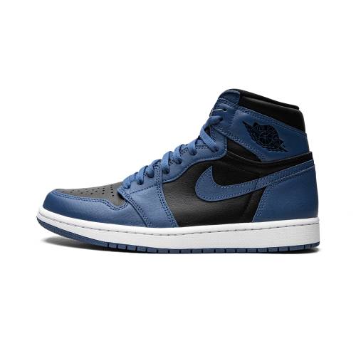 ナイキ ジョーダン ご機嫌 エアジョーダン \"DARK BLUE\"" スニーカー メンズ JORDAN AIR 1 HIGH OG MARINA 555088 404 /"