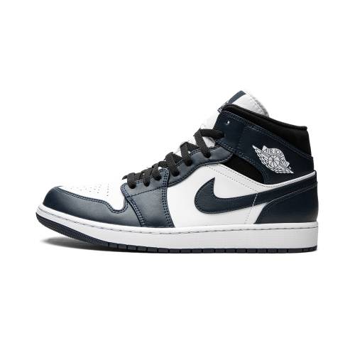 ナイキ ジョーダン ミッド \"ARMORY NAVY\" スニーカー メンズ JORDAN 1 MID 554724 411 /