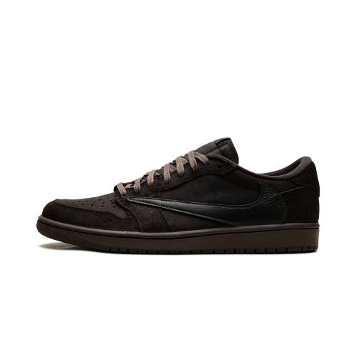 ナイキ ジョーダン エアジョーダン \"トラヴィススコット BROWN\" スニーカー メンズ JORDAN AIR 1 LOW OG \"TRAVIS SCOTT - VELVET DM7866 202 /