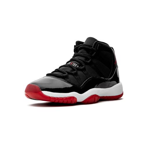 ナイキ Bred エア ジョーダン 靴 レッド 赤 キッズ 19 Jordan ブラック Air Red 黒 Bred Black Jordan 11 Retro Gs Whitevarsity キッズ ベビー マタニティ スニケスファッションブランド カジュアル ファッション スニーカー