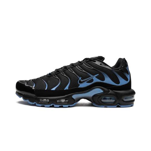 ナイキ マックス エアマックスプラス \"BLACK BLUE\"" スニーカー メンズ NIKE AIR MAX PLUS / UNIVERSITY DM0032 005"