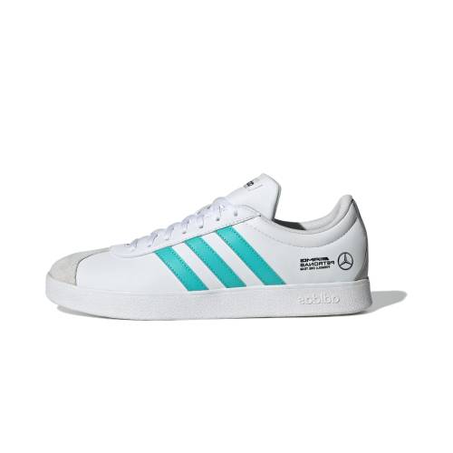 アディダス 厚地の外套 野球クラブ \"MERCEDESAMG WHITE\"" スニーカー メンズ ADIDAS VL COURT \""MERCEDES-AMG PETRONAS FORMULA ONE TEAM CLOUD JR1069 /"