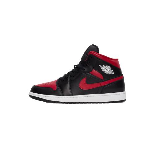 ナイキ ジョーダン ミッド \"BRED TWIST\"" スニーカー メンズ JORDAN 1 MID DQ8426 067 /"