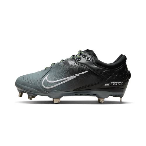 ナイキ エリート \"BLACK WHITE\"" スニーカー レディース NIKE HYPERDIAMOND 4 ELITE WMNS \""BLACK/COOL GREY/VOLT/WHITE\"" CZ5917 001 /"
