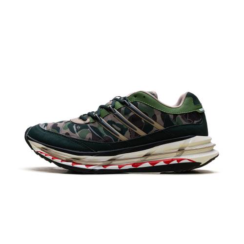 アディダス 緑 グリーン \"BAPE CAMO\" スニーカー メンズ ADIDAS ADISTAR HRMY - GREEN KJ8850 /