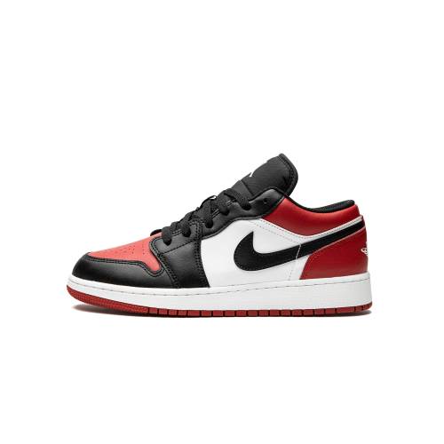 ナイキ ジョーダン エアジョーダン \"BRED TOE\"" 御坊っちゃん キッズ JORDAN AIR 1 LOW GS 553560 612 / もの言う花 マタニティ スニーカー"