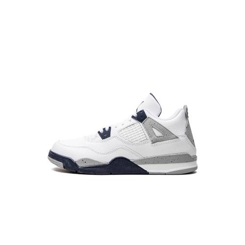 ナイキ ジョーダン エアジョーダン \"MIDNIGHT NAVY\"" お坊っちゃん キッズ JORDAN AIR 4 RETRO なおなお書き BQ7669 140 / もの言う花 マタニティ スニーカー"