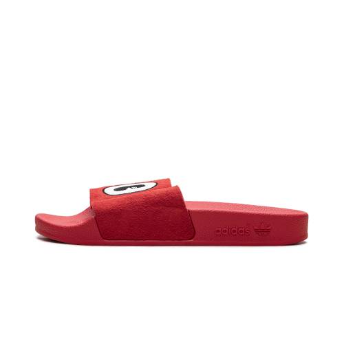 アディダス アディレッタ スエードクロス スウェード サンダル \"CARTOON EYE\"" スニーカー レディース ADIDAS ADILETTE SUEDE SLIDE WMNS コマーシャル8412 /"