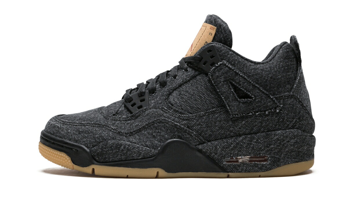 ナイキ ジョーダン エアジョーダン \"LEVI\u0027S\"" お坊っちゃん キッズ JORDAN AIR 4 RTR LEVIS NRG GS AQ9103 001 / もの言う花 マタニティ スニーカー"