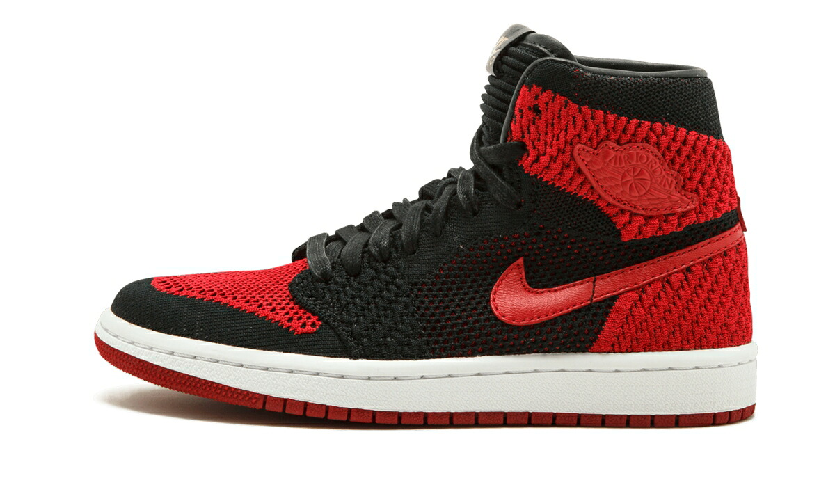 ナイキ ジョーダン フライニット エアジョーダン ジュニア キッズ JORDAN AIR 1 RET HI FLYKNIT GS 919702 001 / ベビー マタニティ スニーカー