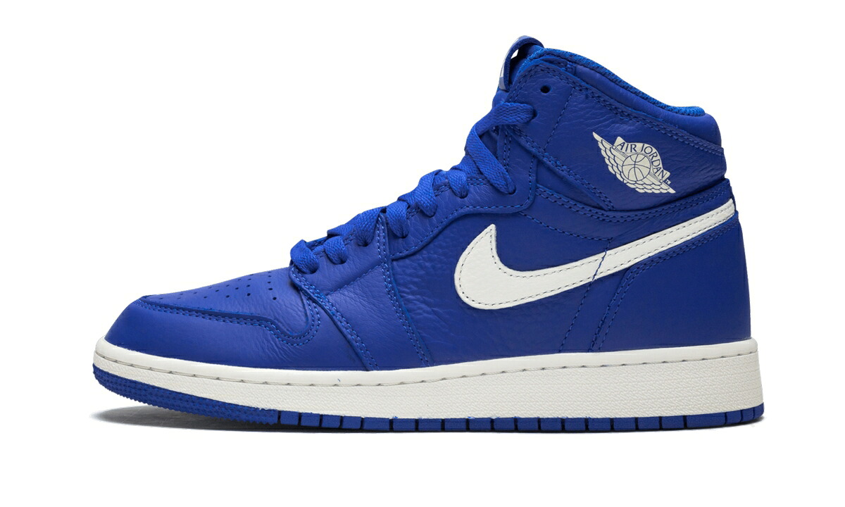 ナイキ ジョーダン 御機嫌 エアジョーダン \"HYPER ROYAL\"" お坊っちゃん キッズ JORDAN AIR 1 RETRO HIGH OG GS 575441 401 / もの言う花 マタニティ スニーカー"