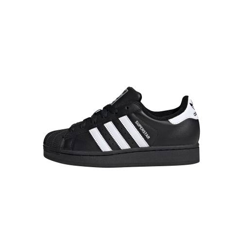 アディダス スーパースター \"BLACK WHITE\" ジュニア キッズ ADIDAS SUPERSTAR II GS JH9977 / ベビー マタニティ スニーカー