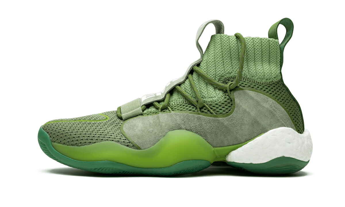 アディダス クレイジー \"PHARRELL GREEN\"" スニーカー メンズ ADIDAS CRAZY BYW LVL WILLIAMS - /"