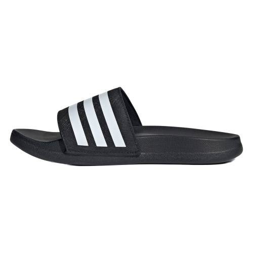 アディダス アディレッタ 黒色 ブラック 白色 ホワイト コア \"CORE BLACK\" ジュニア キッズ ADIDAS ADILETTE COMFORT SLIDES GS BLACK / CLOUD WHITE CORE IF6118 ベビー マタニティ スニーカー