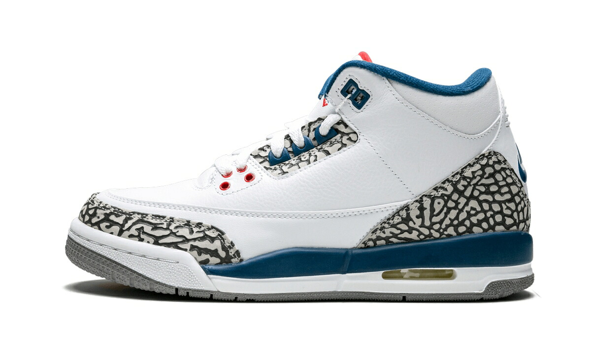ナイキ ジョーダン エアジョーダン "TRUE BLUE" ジュニア キッズ JORDAN AIR 3 RETRO OG GS 854261 106 / ベビー マタニティ スニーカー｜スニケス