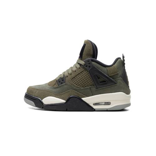 ナイキ ジョーダン エアジョーダン \"OLIVE\" ジュニア キッズ JORDAN AIR 4 SE CRAFT GS FB9928 200 / ベビー マタニティ スニーカー