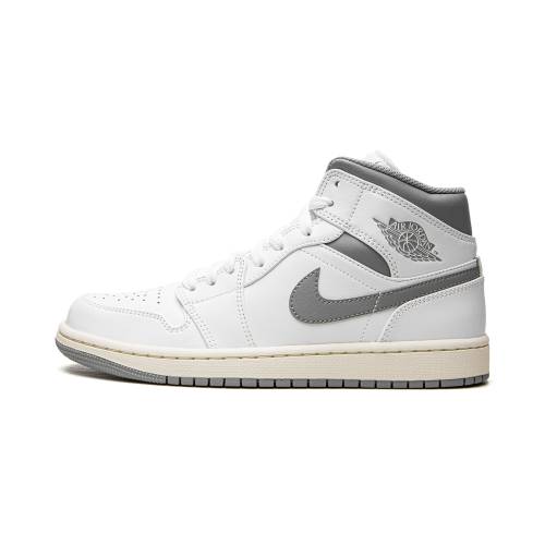 ナイキ ジョーダン ミッド ステルス エアジョーダン \"WHITE GREY\" スニーカー メンズ JORDAN AIR 1 MID / STEALTH 554724 135