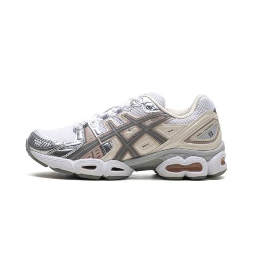 アシックス "WHITE OATMEAL" スニーカー レディース ASICS GEL-NIMBUS 9 WMNS /|スニケス