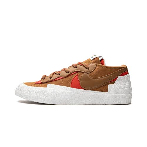 ナイキ ブレイザー \"SACAI TAN\" スニーカー メンズ NIKE BLAZER LOW - BRITISH DD1877 200 /