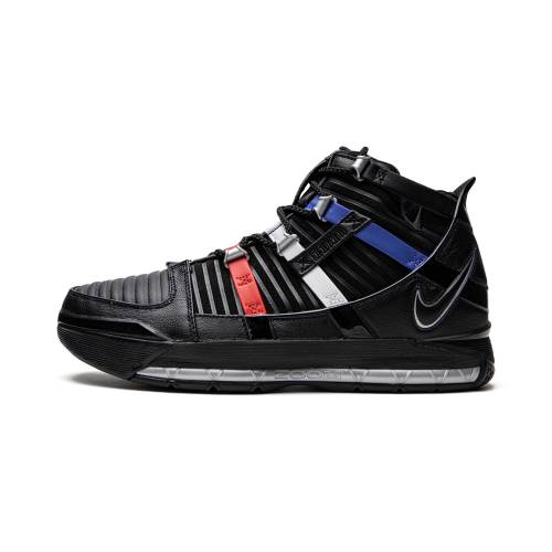 ナイキ レブロン \"THE RED\"" スニーカー メンズ NIKE LEBRON 3 SHOP - BLACK/RED\"" DO9354 001 /"