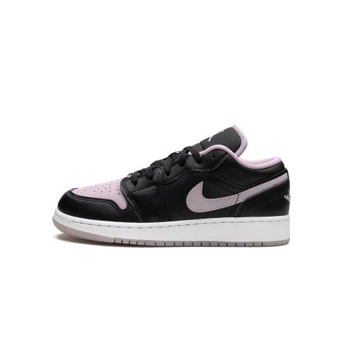 ナイキ ジョーダン エアジョーダン \"BLACK LILAC\"" 御坊っちゃん キッズ JORDAN AIR 1 LOW GS ICED DV1333 051 / もの言う花 マタニティ スニーカー"