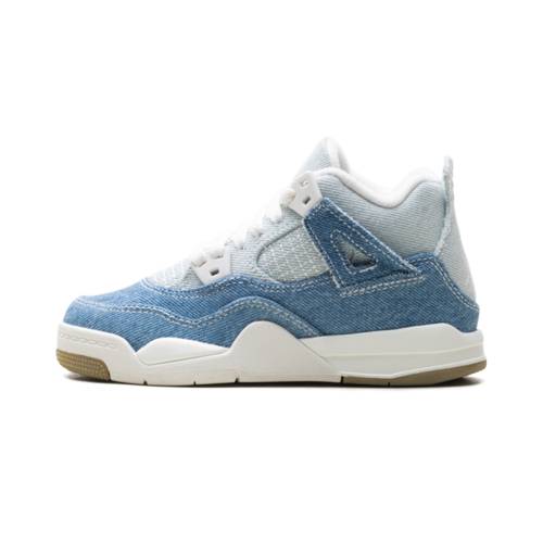 ナイキ ジョーダン エアジョーダン "DENIM BLUE" ジュニア キッズ JORDAN AIR 4 PS WORN IB6715 100 / ベビー マタニティ スニーカー|スニケス