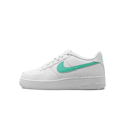 ナイキ 白色 ホワイト エアフォース "SUMMIT RISE" ジュニア キッズ NIKE AIR FORCE 1 LOW GS WHITE EMERALD DV7762 104 / ベビー マタニティ スニーカー|スニケス