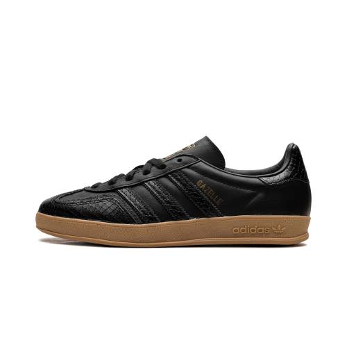 アディダス ガゼル 黒色 ブラック "CORE SNAKESKIN" スニーカー メンズ ADIDAS GAZELLE INDOOR BLACK IF1978 /|スニケス