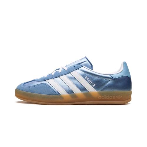 アディダス ガゼル 白いこと 白いこと \"BLUE GUM\"" スニーカー レディース ADIDAS GAZELLE INDOOR CLOUD WHITE JS1407 /"