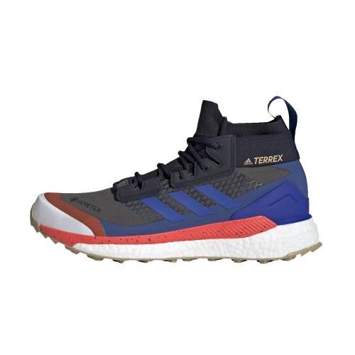 アディダス 無償性 \"GREY INK\"" スニーカー メンズ ADIDAS TERREX FREE HIKER GTX SIX/BOLD BLUE/LEGEND FZ3368 /"