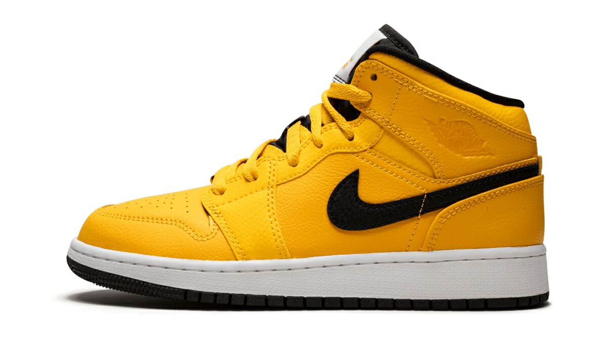 ナイキ ジョーダン ミッド エアジョーダン 御坊っちゃん キッズ JORDAN AIR 1 MID GS 554725 700 / もの言う花 マタニティ スニーカー