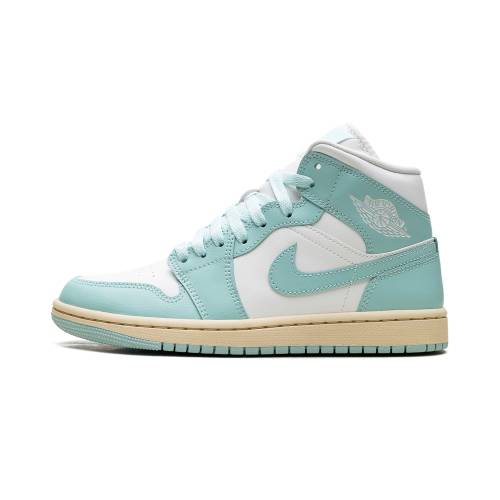 ナイキ ジョーダン ミッド \"LIGHT DEW\"" スニーカー レディース JORDAN AIR 1 MID WMNS BQ6472 132 /"