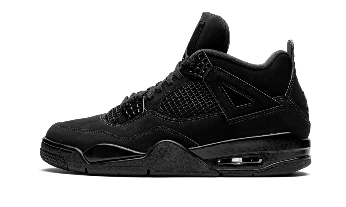 ナイキ ジョーダン エアジョーダン \"BLACK 2020\"" スニーカー メンズ JORDAN AIR 4 RETRO CAT CU1110 010 /"