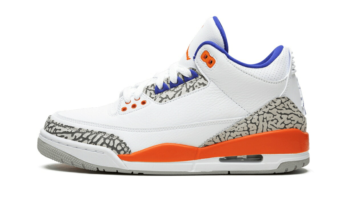 ナイキ ジョーダン エアジョーダン \"KNICKS\"" スニーカー メンズ JORDAN AIR 3 RETRO 136064 148 /"